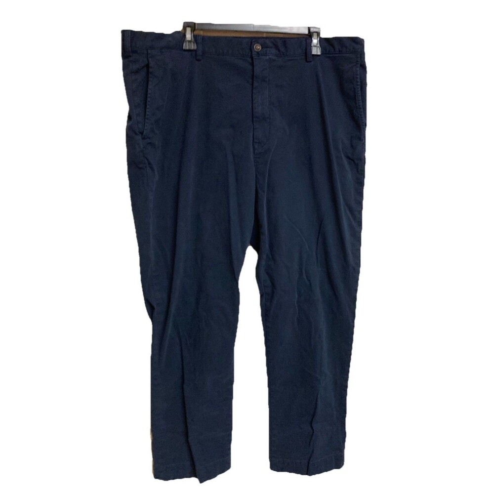 Men's Polo Ralph Lauren Stretch Classic Fit Textured Chino Pant Blue Size 42Bx32
